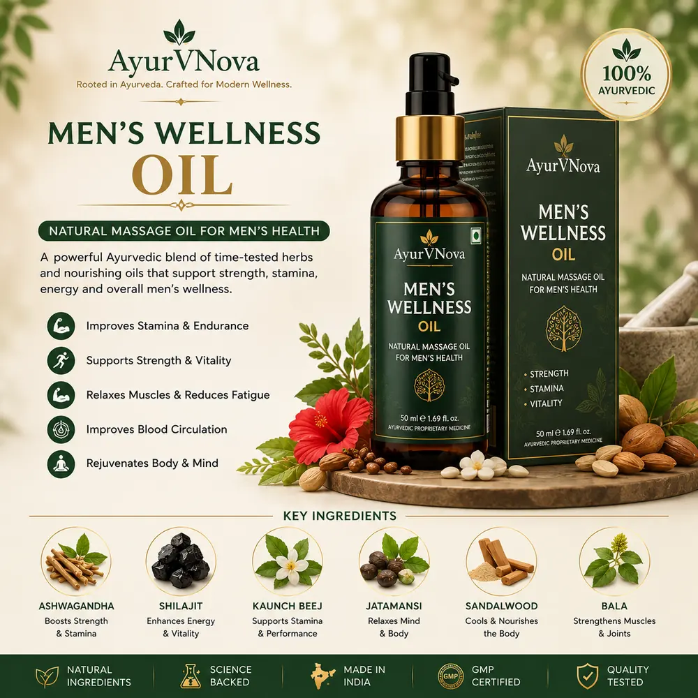 Men's Wellness Oil