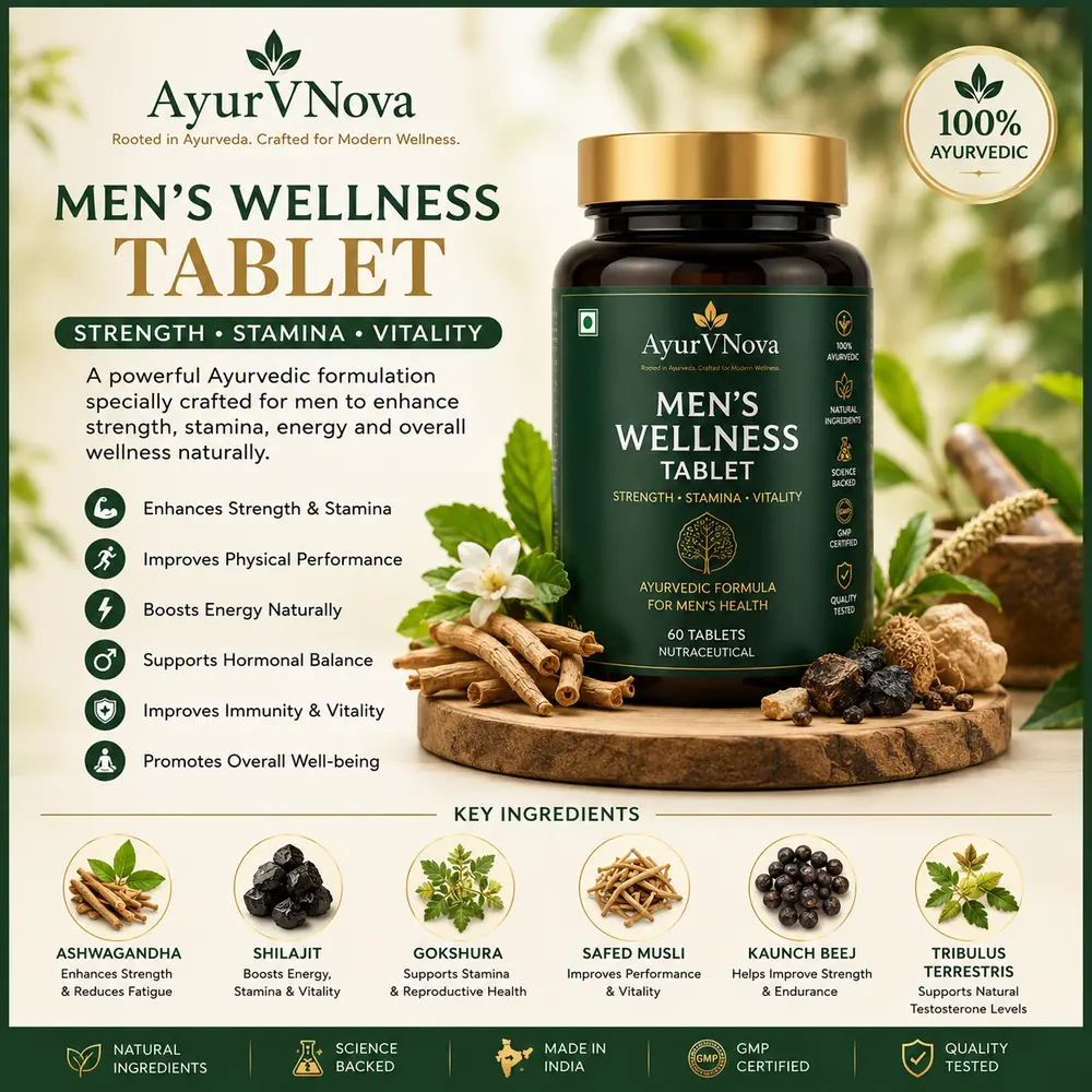 AyurVnova Men's Wellness Tablet